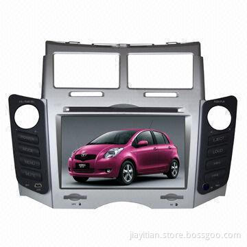In-dash Car DVD Players, Suitable for Toyota Yaris 2008-2011, Supports BT/TV/GPS/iPod Functions